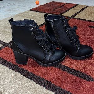 Black boots wore them once